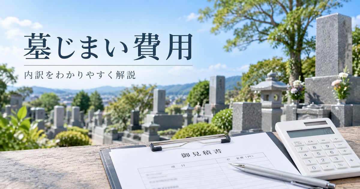 墓じまい費用