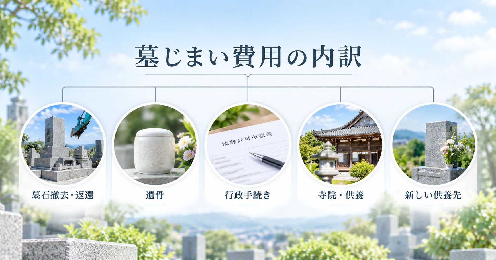 墓じまい費用