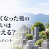 親が亡くなった後の墓じまいはいつ考える？